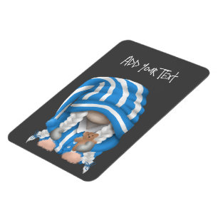 Ímã Mantenha ou adicione seu próprio - Tamanho: 4" x 6