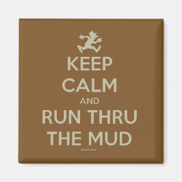 Imã Mantenha-Se Calmo E Execute O Magneto Da Lama