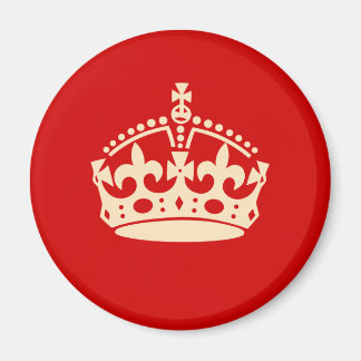 Imã Mantenha-se Calmo e Mantenha-se no Magnet