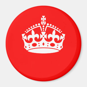 Imã MANTER CALM CROWN em Vermelho Personalizar Isto