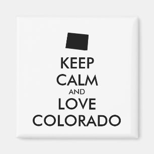 Imã MANTER CALM e AMOR COLORADO personalizáveis