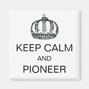IMÃ MANTER CALMA E PIONEIRO