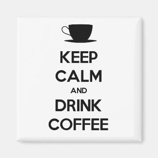 Imã Manter Calmo e Beber Café