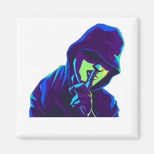 Imã Manter silencioso   Silêncio por favor   Shhh.. Ho