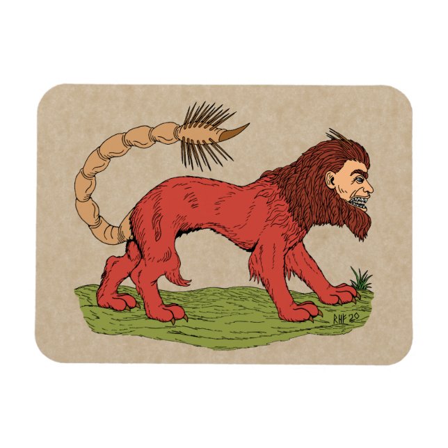 Ímã Manticore (Horizontal)