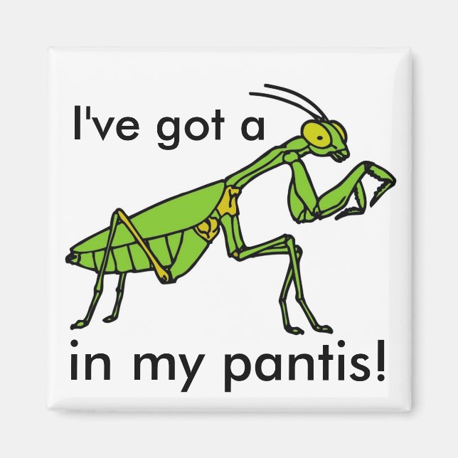 Imã Mantis na minha Pantis! (Frente)