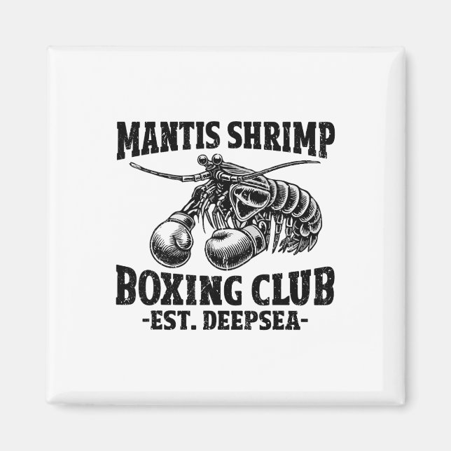 Imã Mantis Shrimp Boxing Pea Mantis Shrimp (Frente)