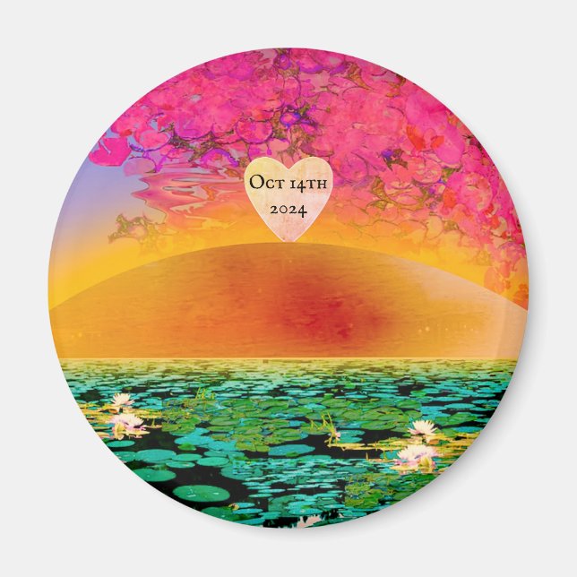 IMÃ MANTO RELIGIOSO AO PÔR DO SOL (Frente)