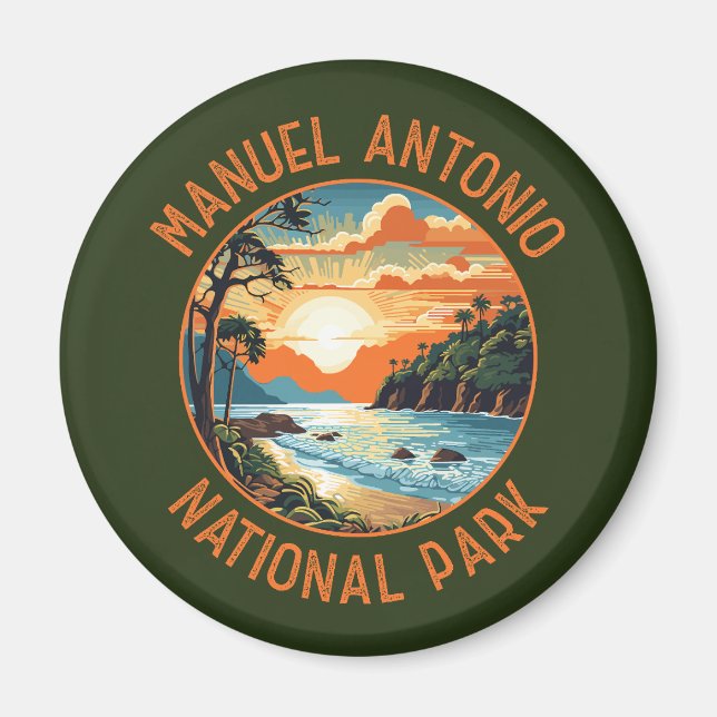 Imã Manuel Antonio National Park Retro Distante (Frente)