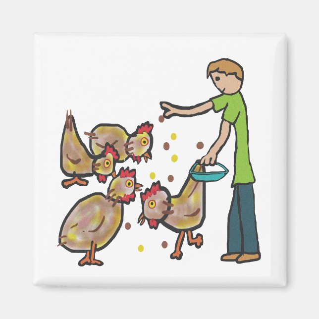 Imã Manutenção de frango (Frente)