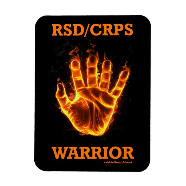 Ímã Mão/chamas...RSD/CRPS (Vertical)