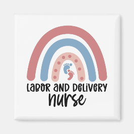 Imã Mão de obra e enfermeira de entrega Rainbow Nurse 