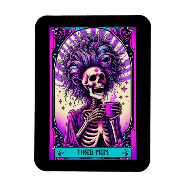 Ímã Mão de Tarot da Mãe Cansada (Vertical)