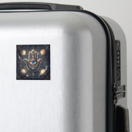Imã Mão Hamsa Celestial e Olho do Mal Proteção Cósmica