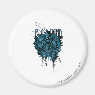 Imã Mão Preta - Colagem Gráfica