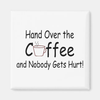Imã Mão Sobre O Café E Ninguém Se Machuca