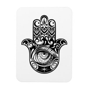 Ímã Mão Zendoodle de Hamsa