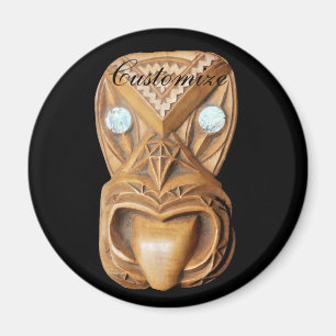 Imã Maori Tiki Face Thunder_Cove