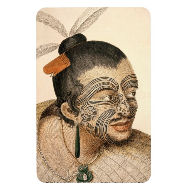Ímã Maori Warrior (Vertical)