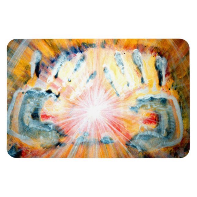 Ímã Mãos de cicatrização (Horizontal)