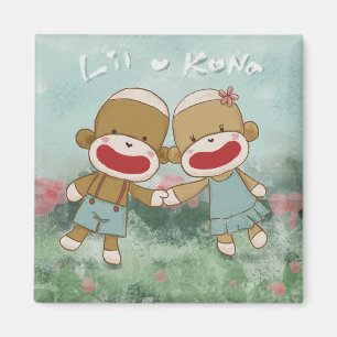 Imã Mãos de Férias Lil & Kona