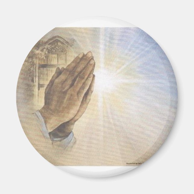 Imã Mãos de Oração (Frente)