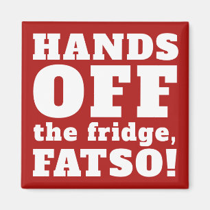 Imã MÃOS engraçadas FORA do ímã do refrigerador