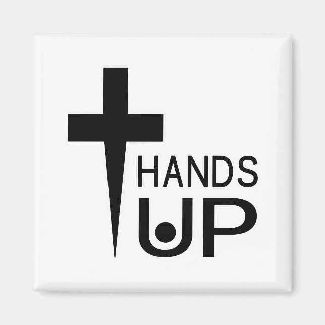 Imã Mãos para Cima (Frente)