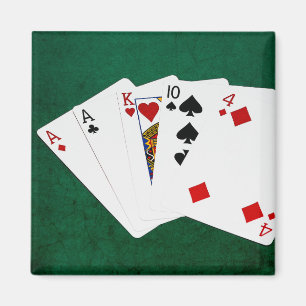 Imã Mãos Poker - Um Par - Ás