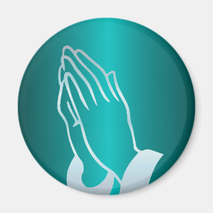 Imã Mãos Praying perolados