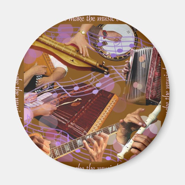 Imã Mãos Que Fazem a Música... Fazem Felicidade (Marro (Frente)