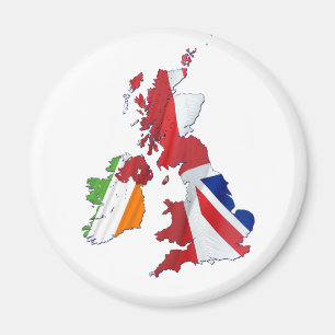 IMÃ MAP E PAVILHÕES BRITÂNICOS