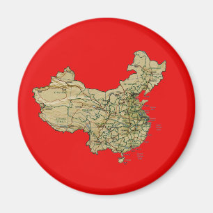 Imã Map Magnet da China