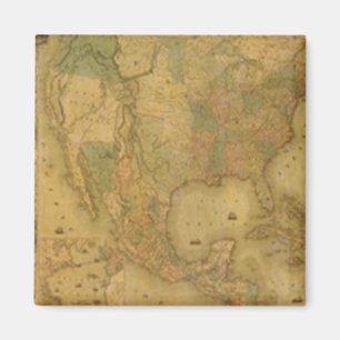 Imã Map Magnet EUA