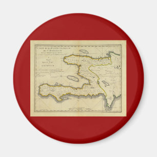 Imã Mapa 1814 de Haiti por Mathew Carey