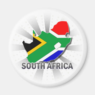 Imã Mapa 2,0 da bandeira de África do Sul