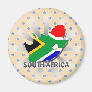 Imã Mapa 2,0 da bandeira de África do Sul