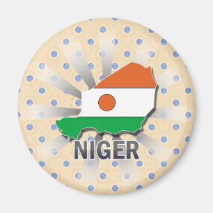 Imã Mapa 2,0 da bandeira de Niger