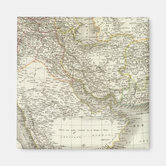 Imã Mapa 2 do Atlas do Oriente Médio (Frente)