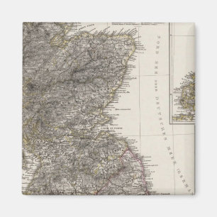 Imã Mapa Atlas da Escócia 2