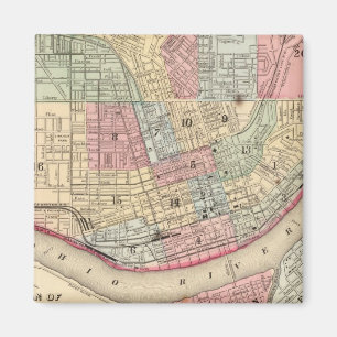 Imã Mapa Cincinnati de Mitchell