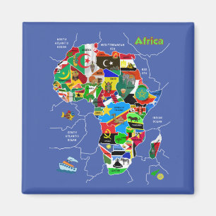 Imã Mapa da África