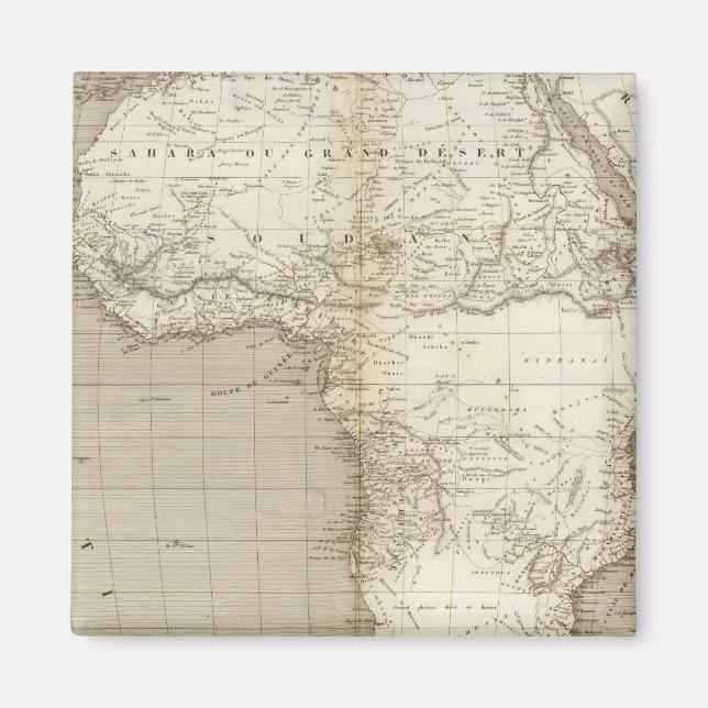 Imã Mapa da África 2 (Frente)