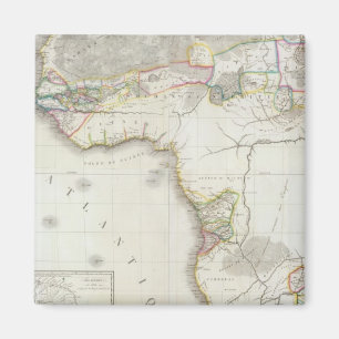Imã Mapa da África Composta