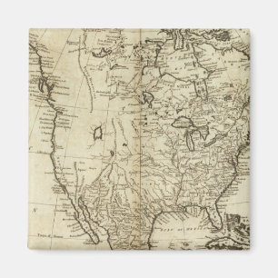 Imã Mapa da América do Norte