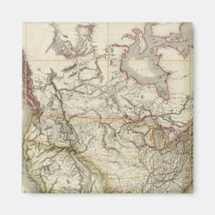 Imã Mapa da América do Norte 4