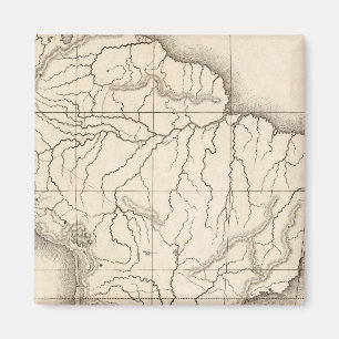Imã Mapa da América do Sul