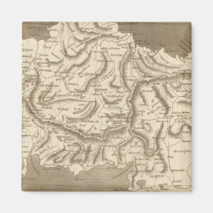 Imã Mapa da Ásia Menor por Arrowsmith