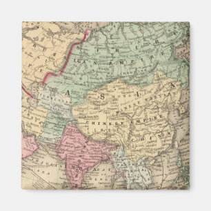 Imã Mapa da Ásia por Mitchell