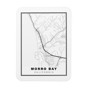 Ímã Mapa da Baía de Morro